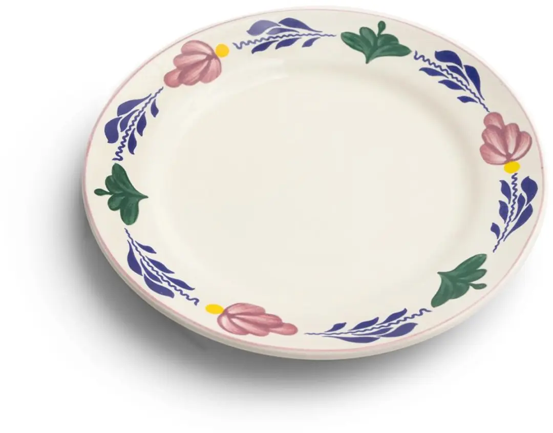 Royal Boch Boerenbont Gebaksbord - 17,5cm - 6 Stuks