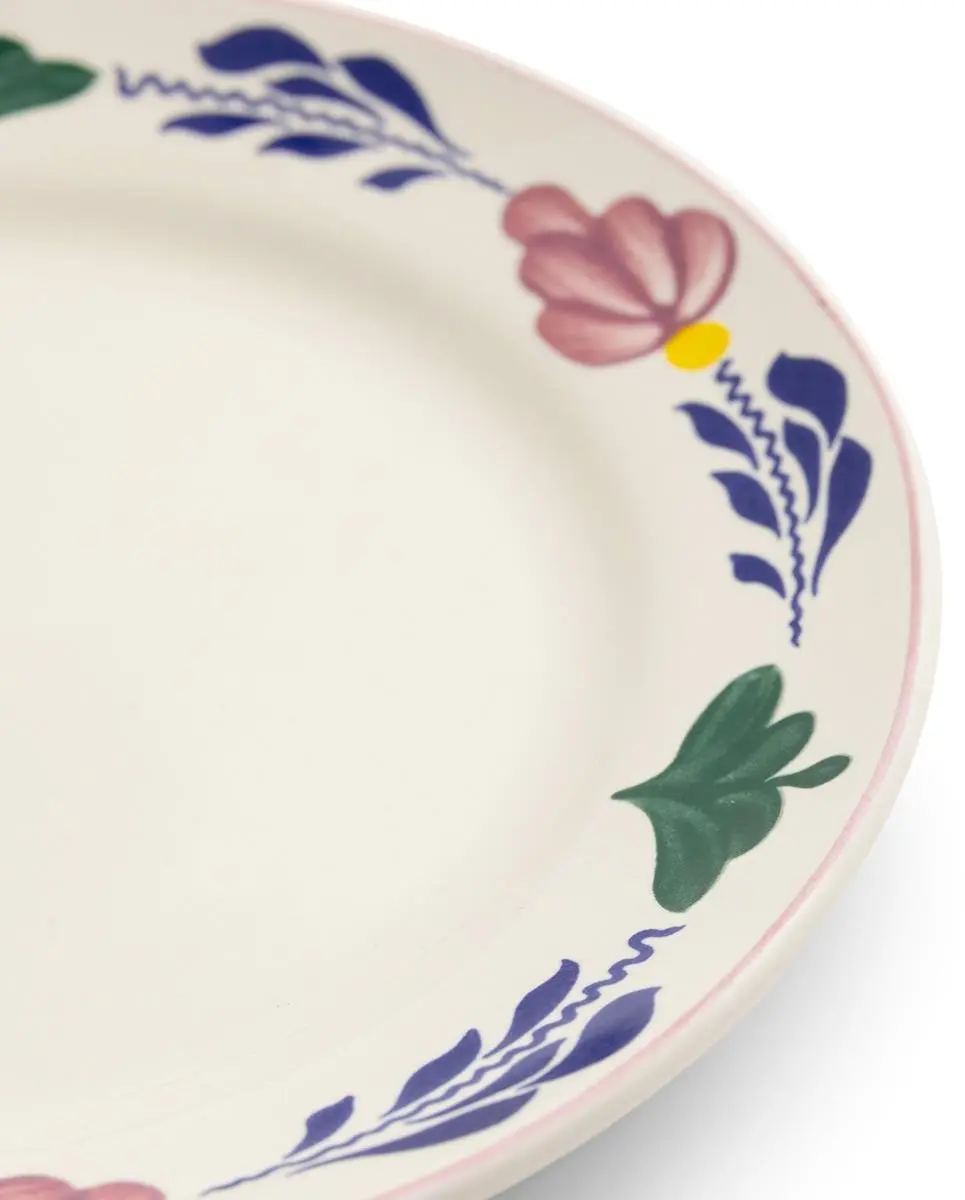 Royal Boch Boerenbont Gebaksbord - 17,5cm - 6 Stuks