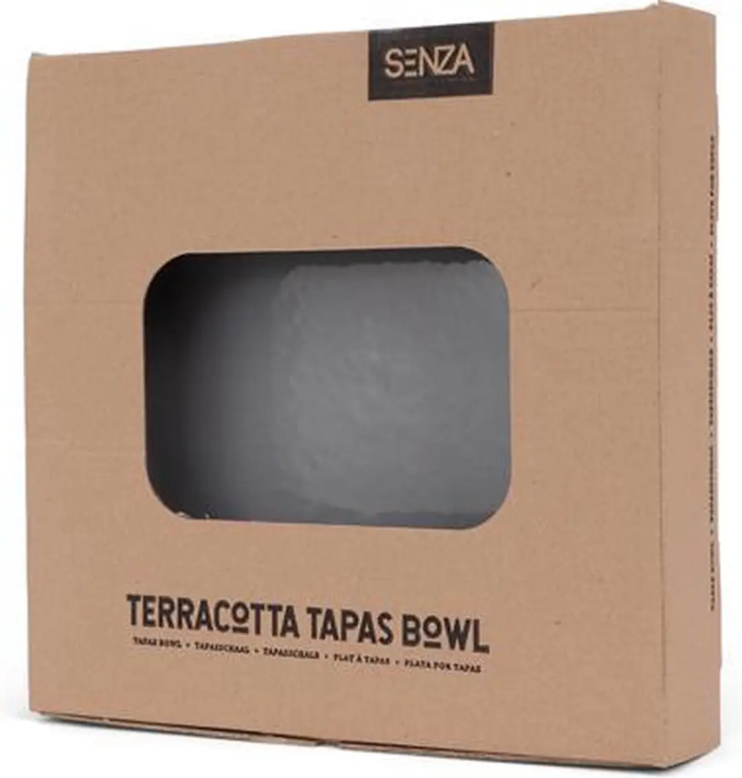 Senza Terracotta Tapas Large Grijs 24689
