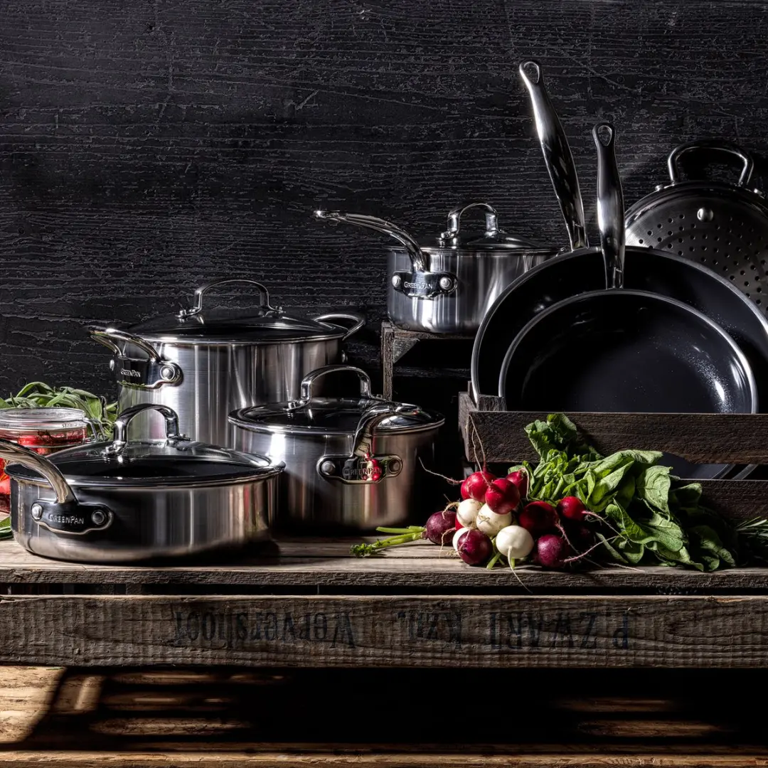 GreenPan Première Braadpan 28cm CC003818-001 - Zilver