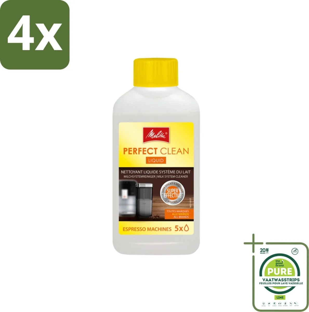 Melitta Perfect Clean Melksysteemreiniger 250ml