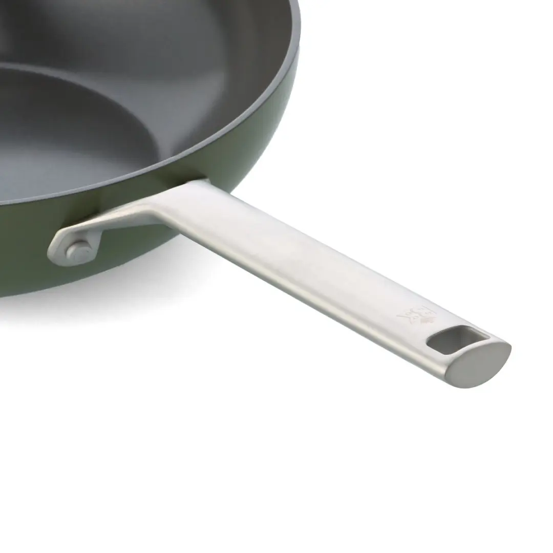 BK Sublime Wokpan 28cm - 3,7L - Olijfgroen