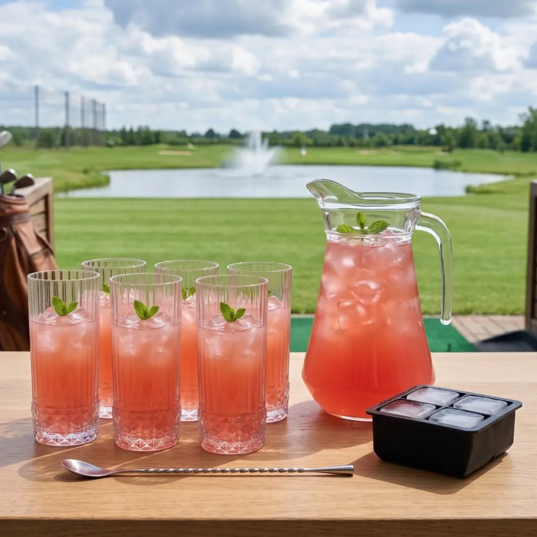 Cookinglife Cocktailset Dolle Mina - 1.6L Karaf + 6x Longdrinkglazen 490ml