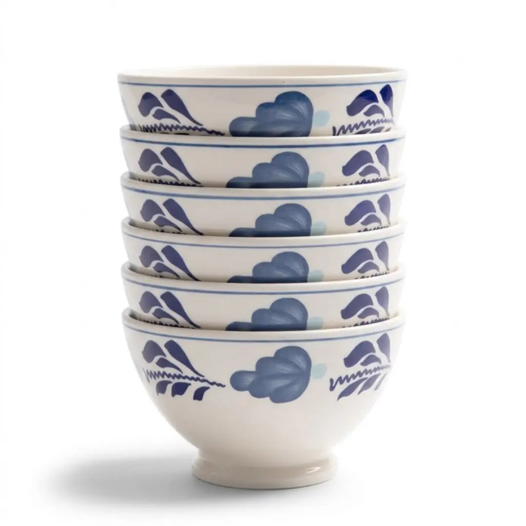 Royal Boch Boerenblauw Kom 13cm op voet