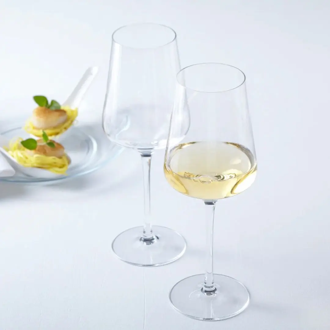 Leonardo Puccini Witte Wijnglazen - 560ml - Set van 12