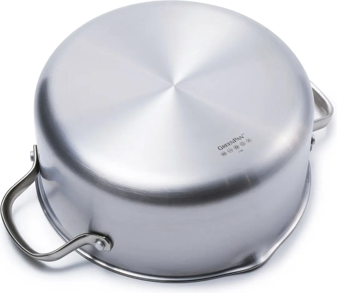 GreenPan Venice Pro CC000068-001 Multikookset 24cm - 3-delig - PFAS-vrij - Zilver