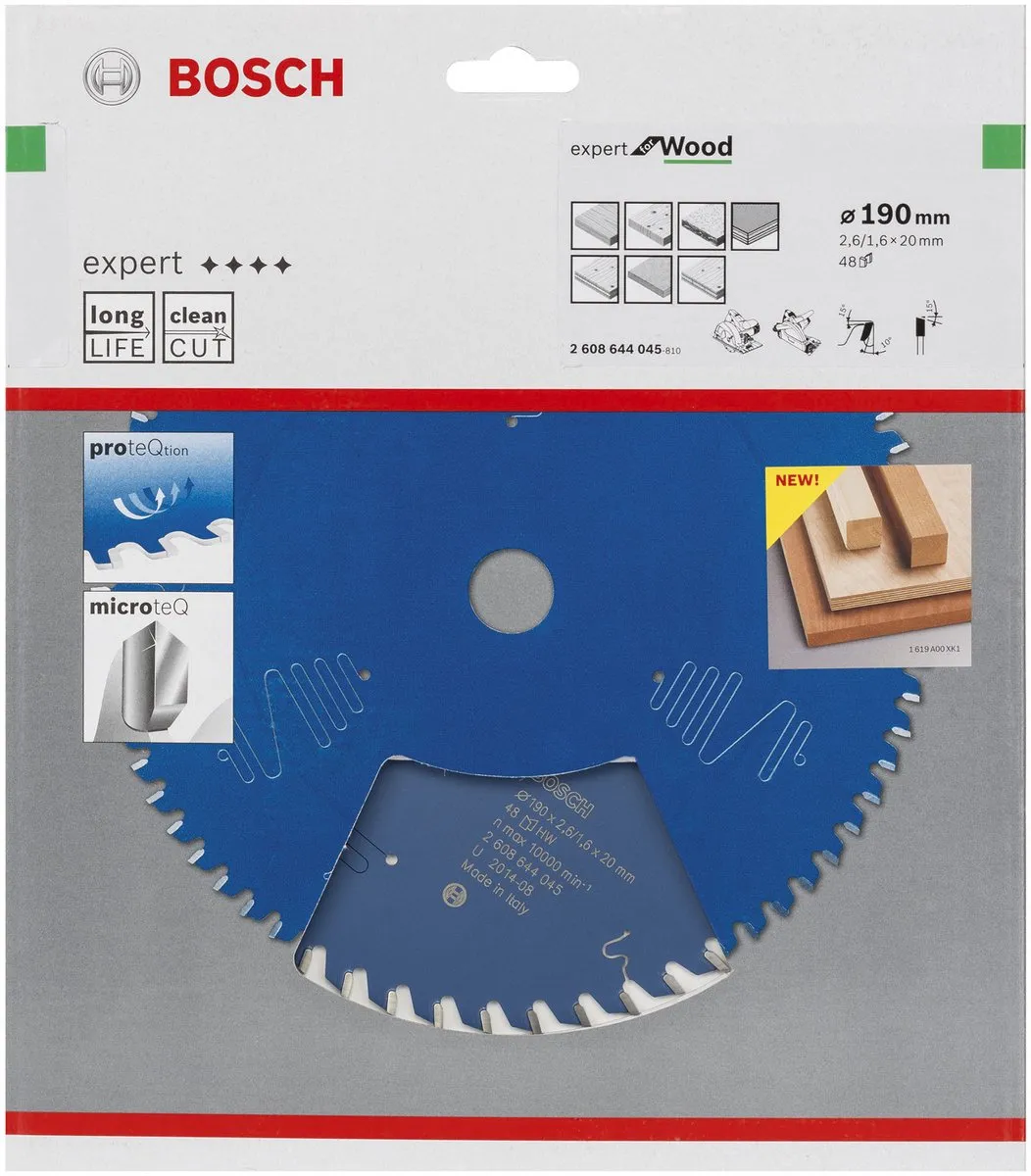 Bosch Expert Cirkelzaagblad Aluminium 180mm - 56 Tanden - afbeelding 5 van 5