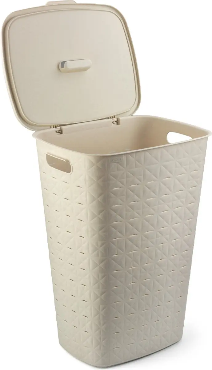 Curver Softex Wasmand 56L - 2 Stuks - Beige