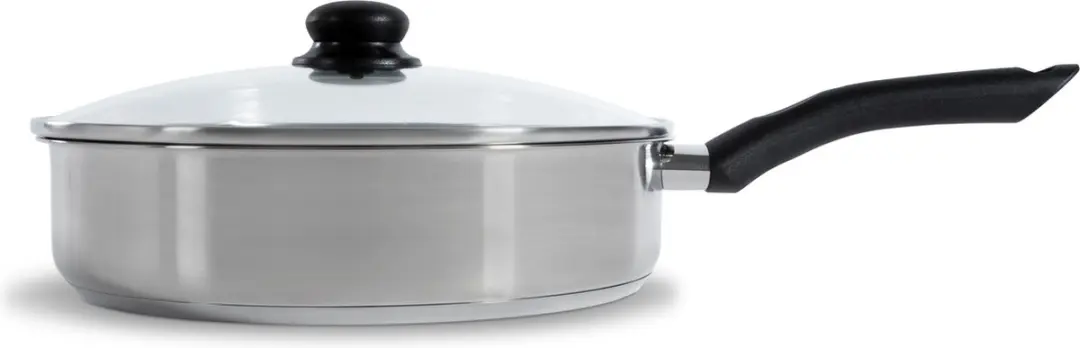 BK Bold Hapjespan 28cm - 3.8L - Inductie/RVS - Zilver
