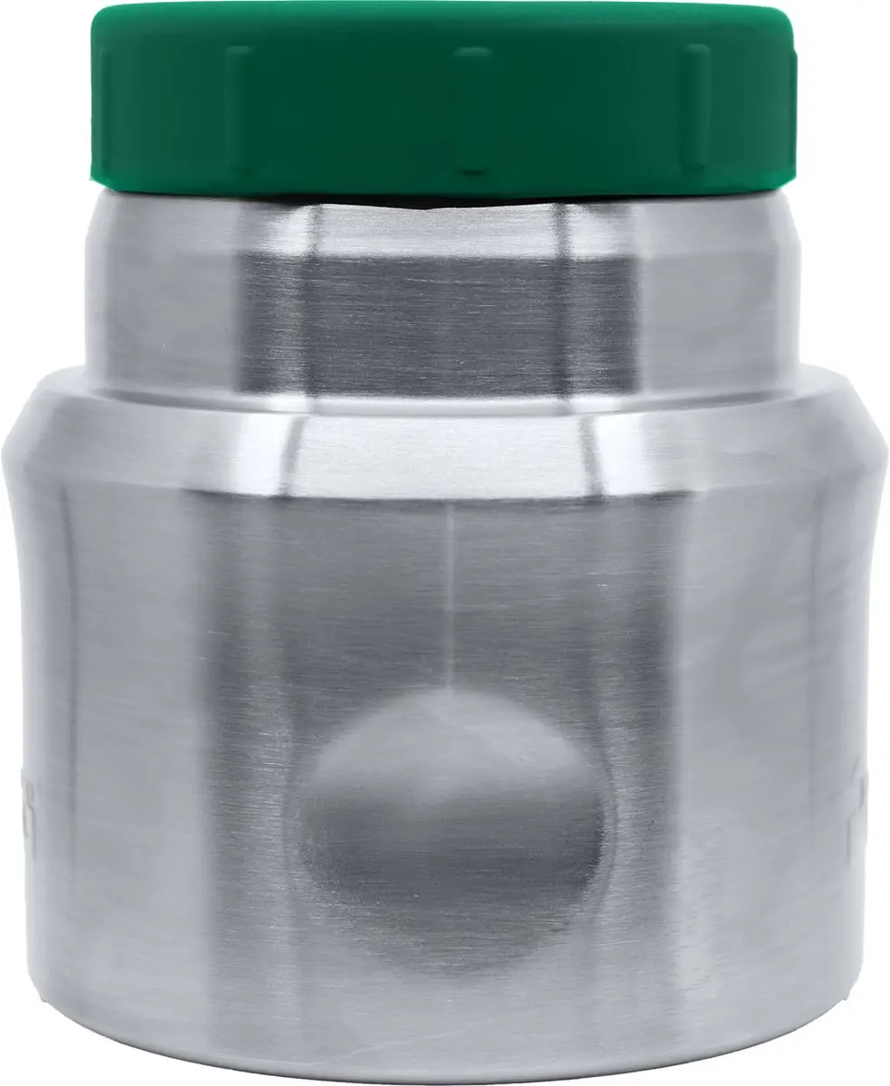 Pura Lunch Insulated Jar J9 - Geïsoleerd 275ml - Zilver/ Groen