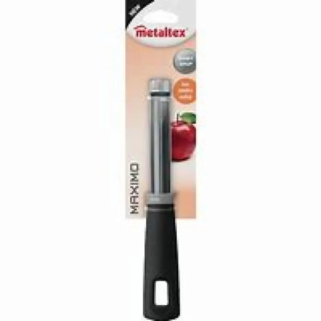 Metaltex Appelboor Maximo 23cm - Rvs Zilver/Zwart