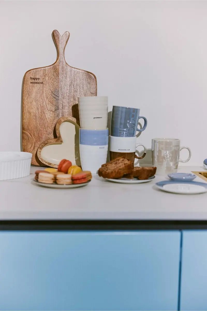 Zusss Theemok Parelmoer Ash Blue - 350ml