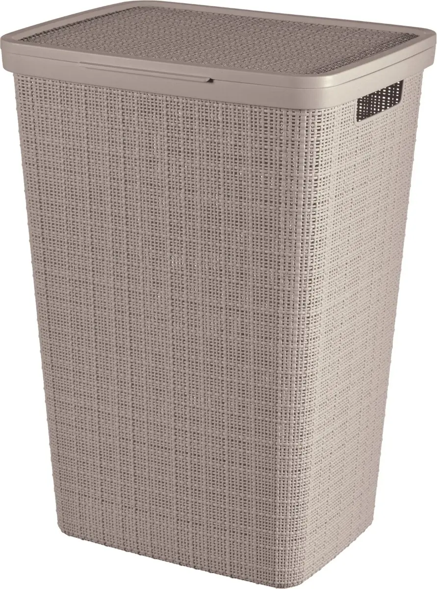 Curver Jute Wasmand 58L - 2 Stuks - Taupe