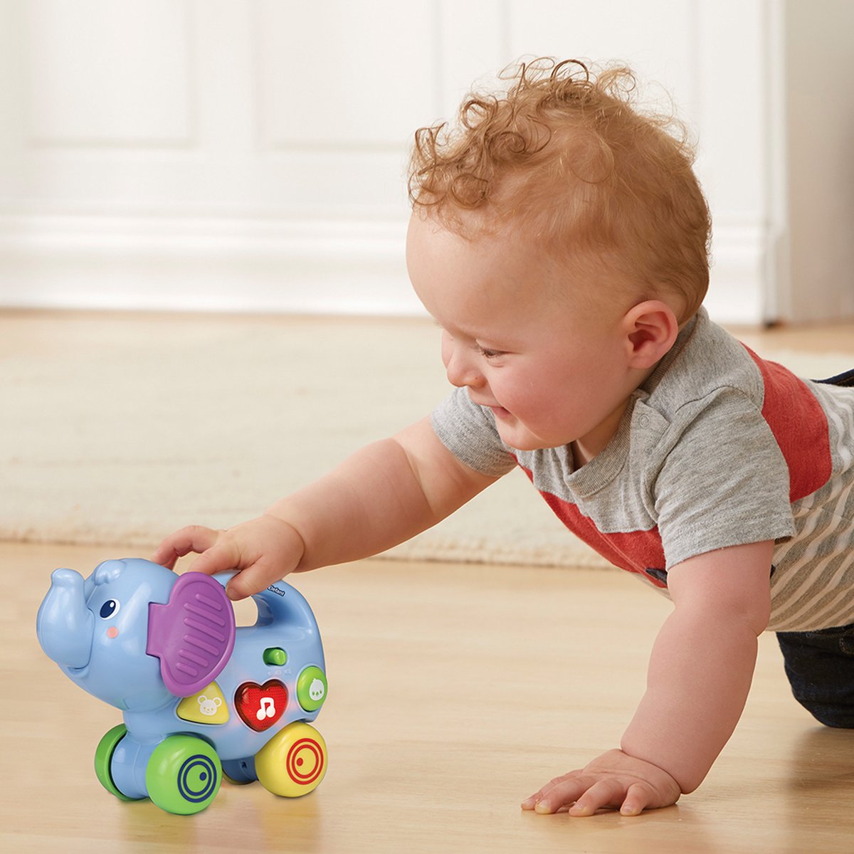 VTech Baby Kleiner Schiebe-Elefant
