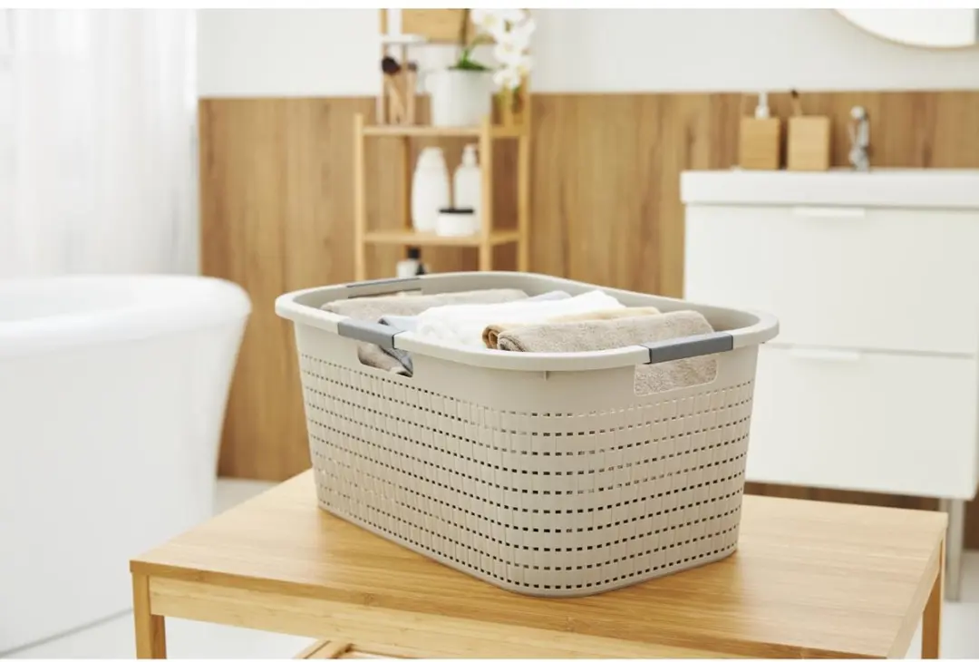 Rotho Wasmand 40L Country Cappuccino - 7610859229069