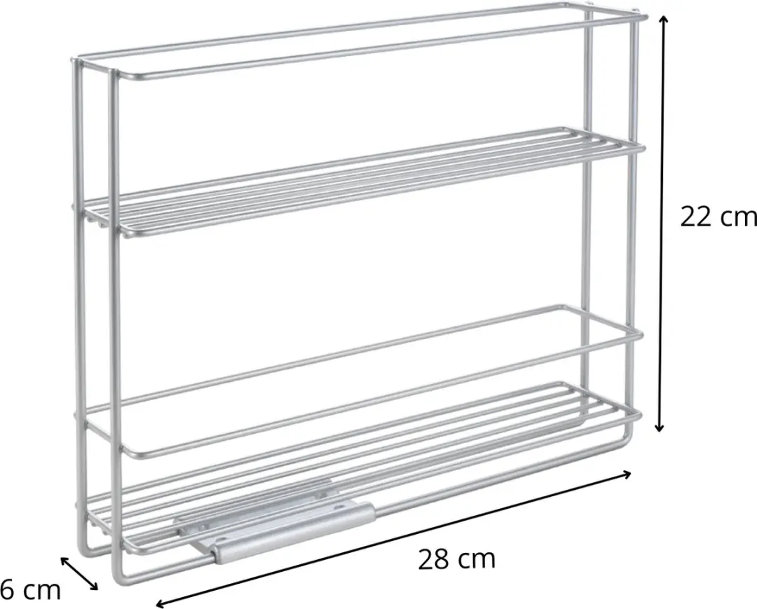 Metaltex Uitschuifbaar Kruidenrek 364650/95 - Zilvergrijs - afbeelding 6 van 6