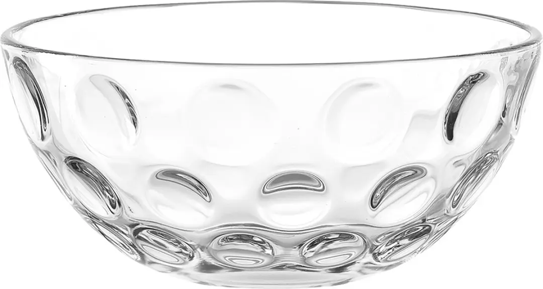 Leonardo CUCINA OPTIC Schaal 10cm - 4 Stuks Transparant