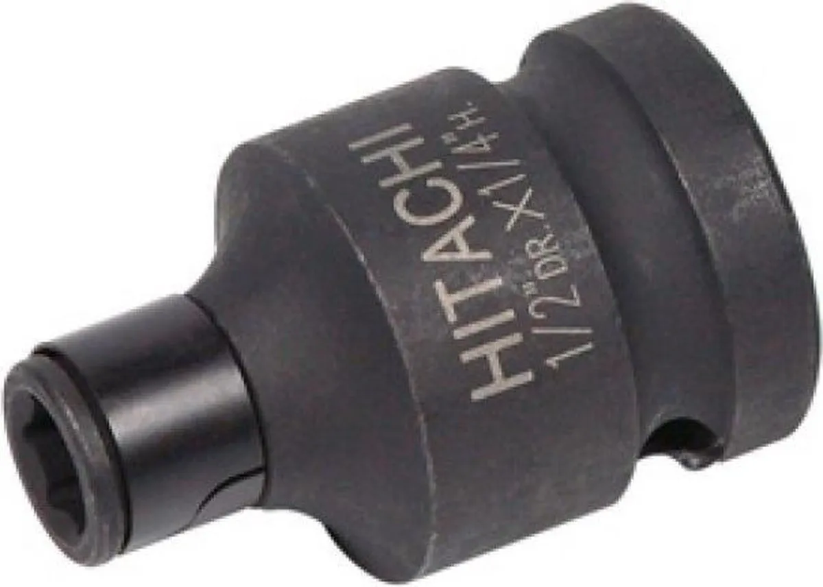 Hikoki Bitadapter 1/4" 38mm 1/2" - Zwart/Groen
