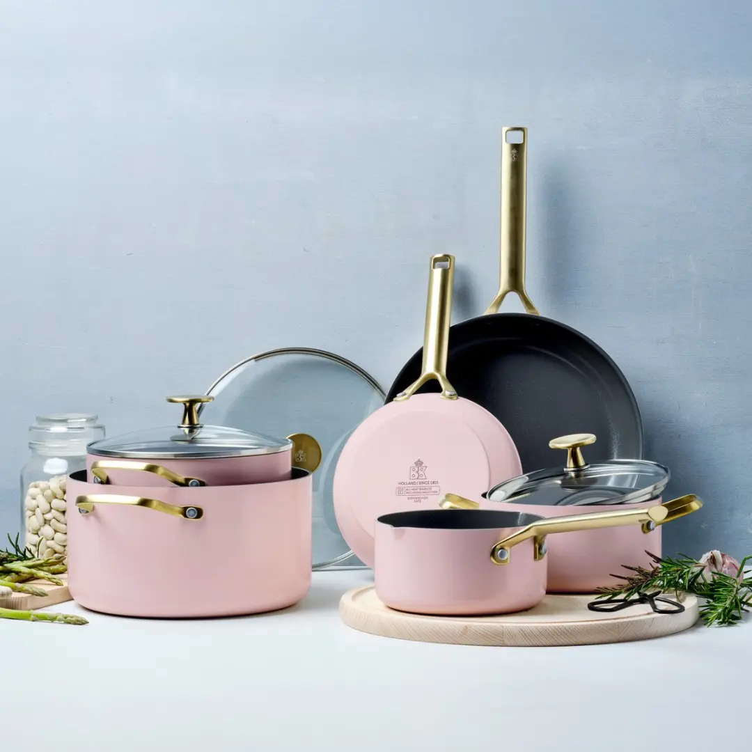 BK Sublime Wokpan 28cm - 3.7L Roze