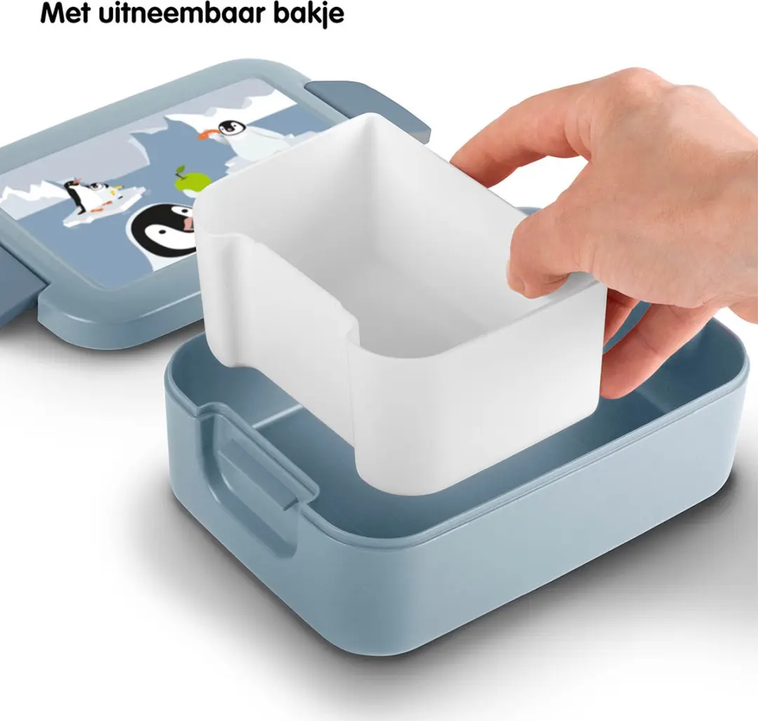 Sunware Sigma Home Broodtrommel + Beker - Blauw 1,33L