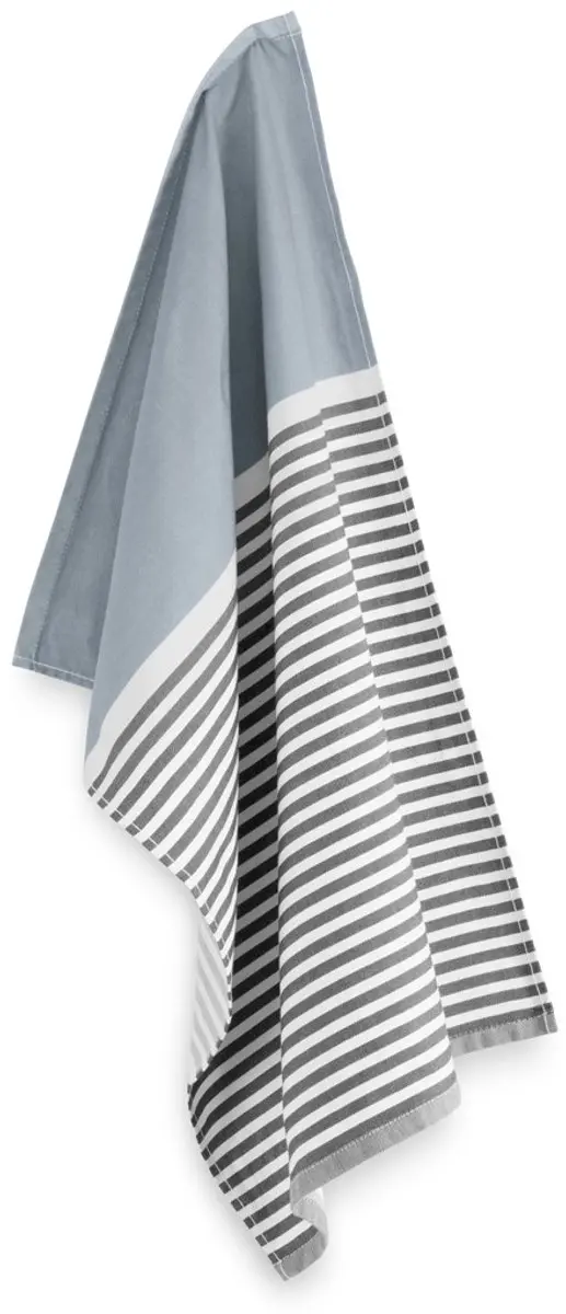 BYRKLUND Theedoeken Blauw - 5 Stuks 100% Katoen 50x70cm