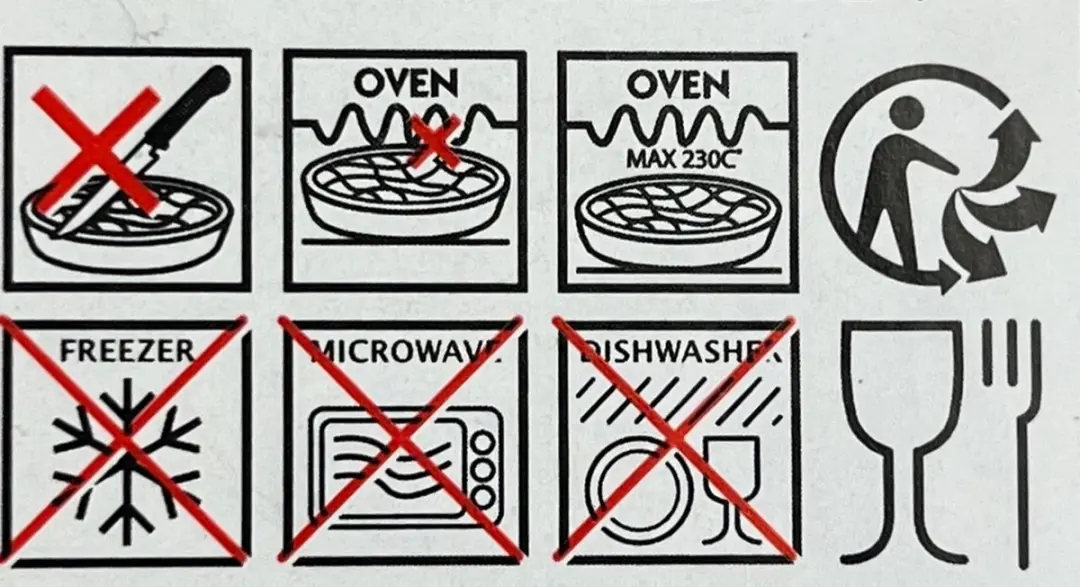 La Cucina Bakvormen Set 4-delig - Zwart
