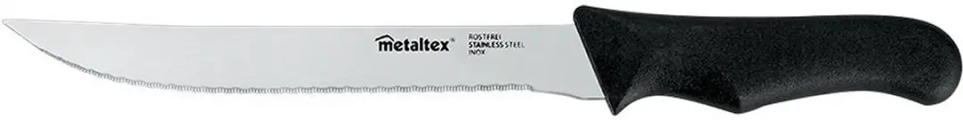 Metaltex By Tomado Fileermes 31cm - RVS lemmet - Zwart