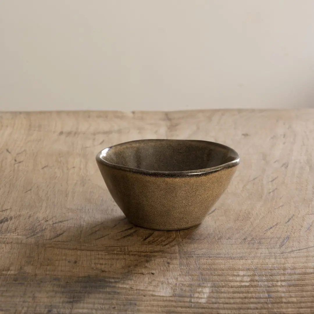 Dutch Rose Serenity Kommen Ø12cm - Stoneware - Camel
