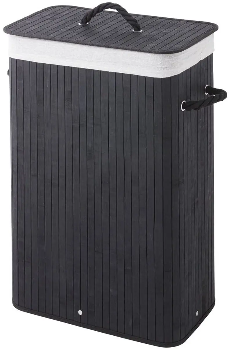 Sealskin Bamboo Wasmand met Deksel 56L