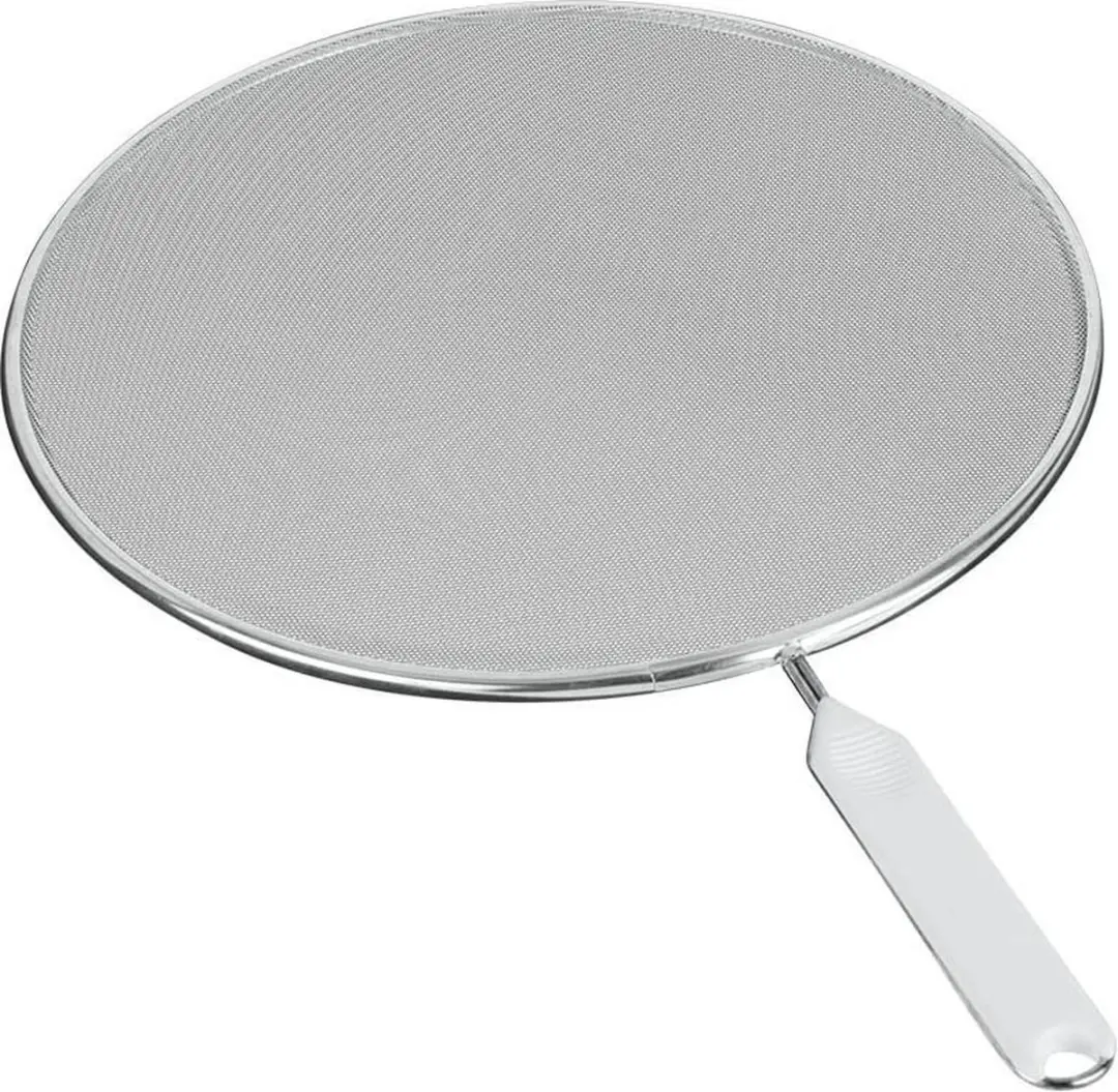 Metaltex Fritto Antispatdeksel 26cm - Wit - afbeelding 6 van 6