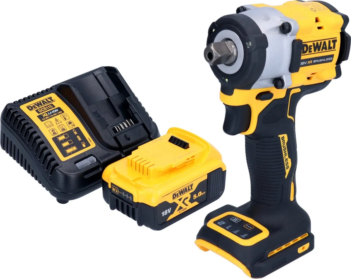 DeWalt DCF 922 P1 Slagmoersleutel 18V 406Nm