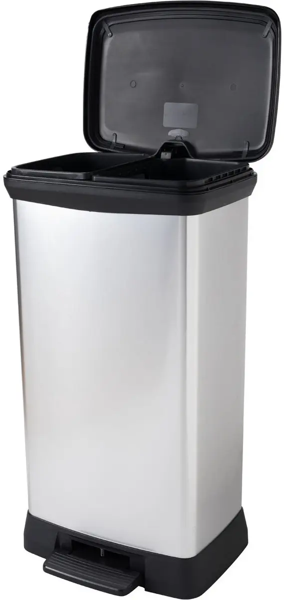 Curver Decobin Duo Prullenbak 46L