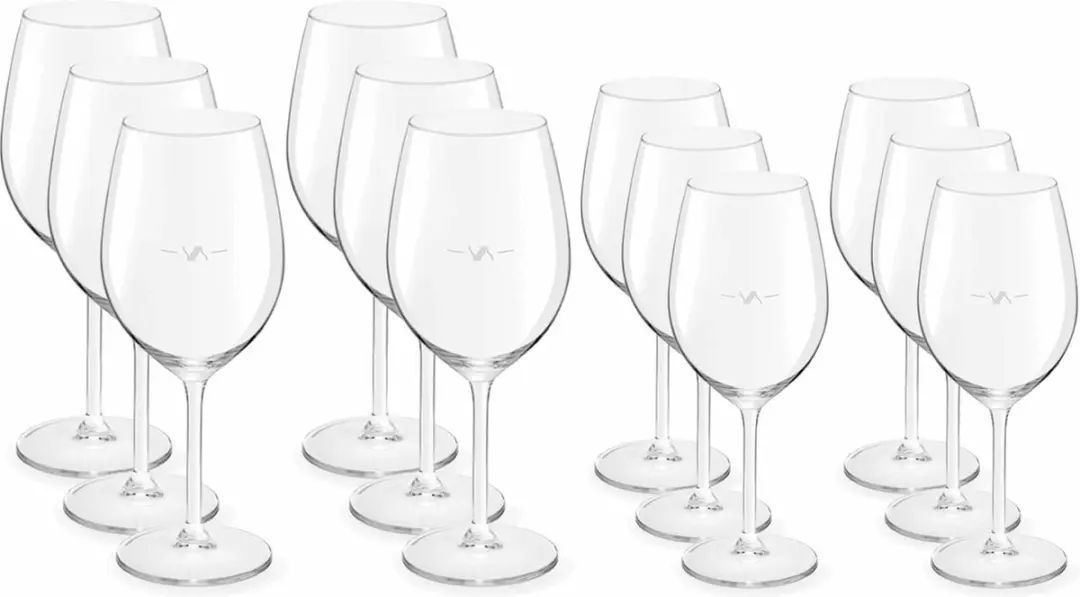 Royal Leerdam Esprit Wijnglazen Set - 12 Stuks - 320ml/530ml
