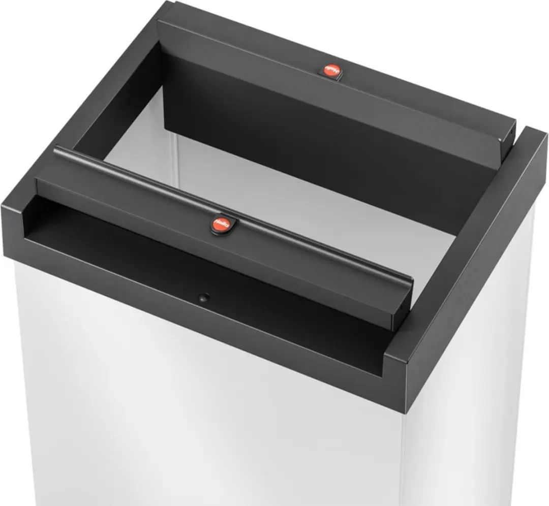 Hailo Big-Box Swing XL Afvalbak 52L - Wit - afbeelding 6 van 6