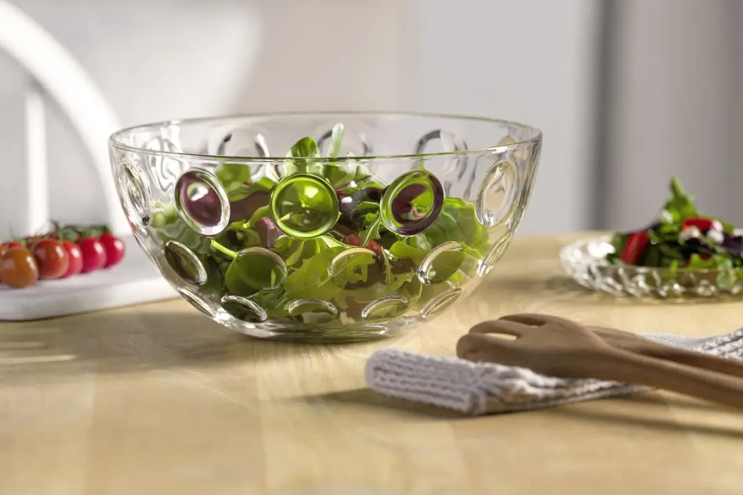 Leonardo CUCINA OPTIC Glazen Schaal 28cm - 4.9L - Transparant