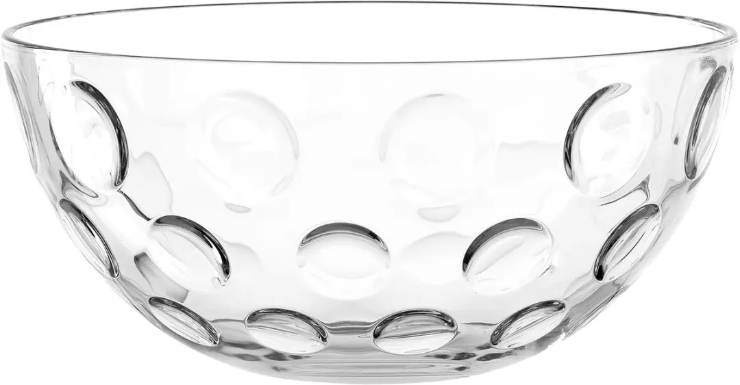 Leonardo CUCINA OPTIC Glazen Schaal 28cm - 4.9L - Transparant