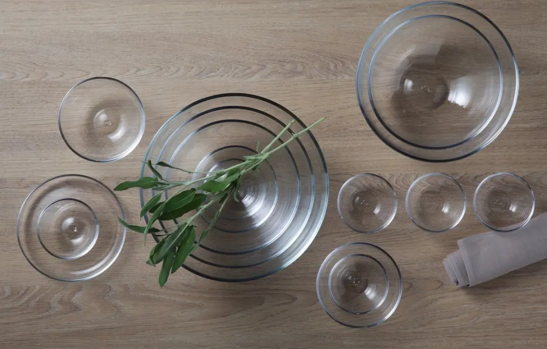 Leonardo CUCINA Schaal 10cm - Transparant - 4 Stuks