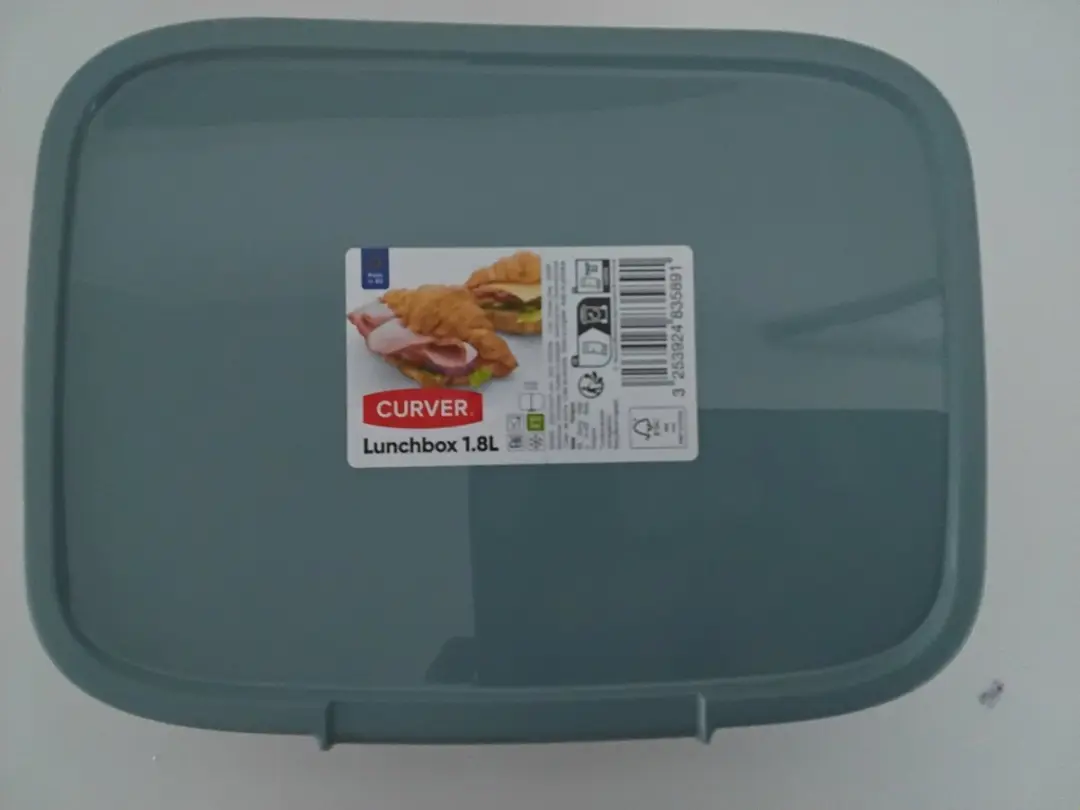 Curver Lunchbox 1.8L - Blauw - 2 Vakken