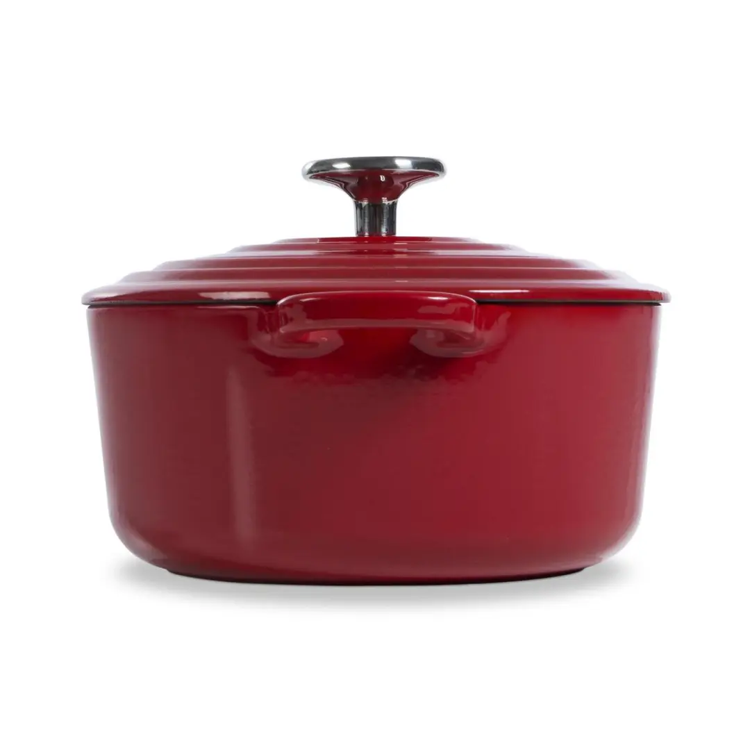 BK Bourgogne Braadpan Gietijzer 20cm - Chili Red