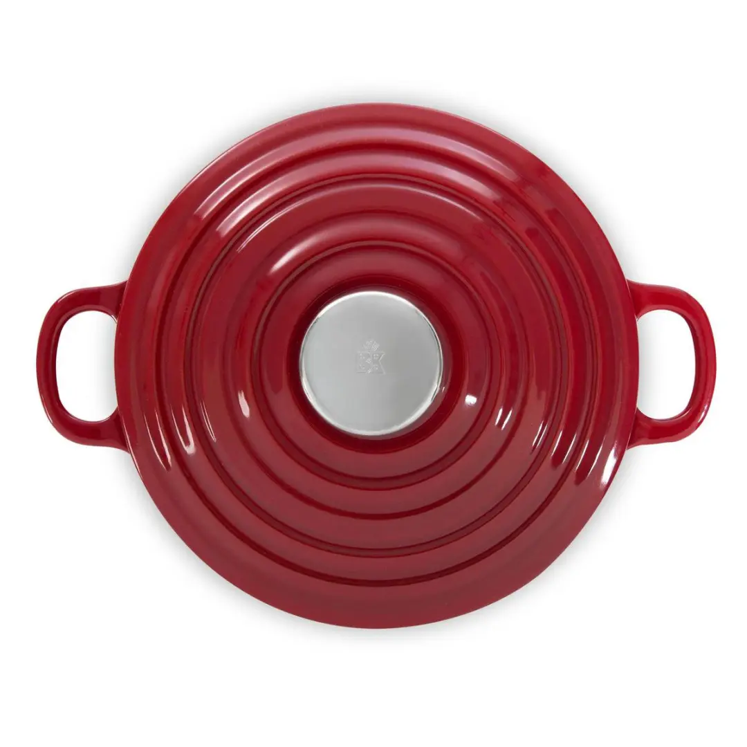 BK Bourgogne Braadpan Gietijzer 20cm - Chili Red