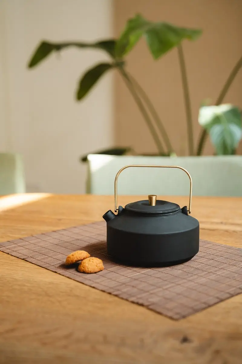 Bredemeijer Theepot Shangdong 1L - Gietijzer - Zwart - afbeelding 6 van 6