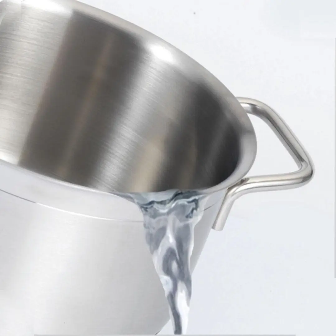 BK Gastronome Inductie Soeppan 24cm - 6L - RVS - Ovenbestendig