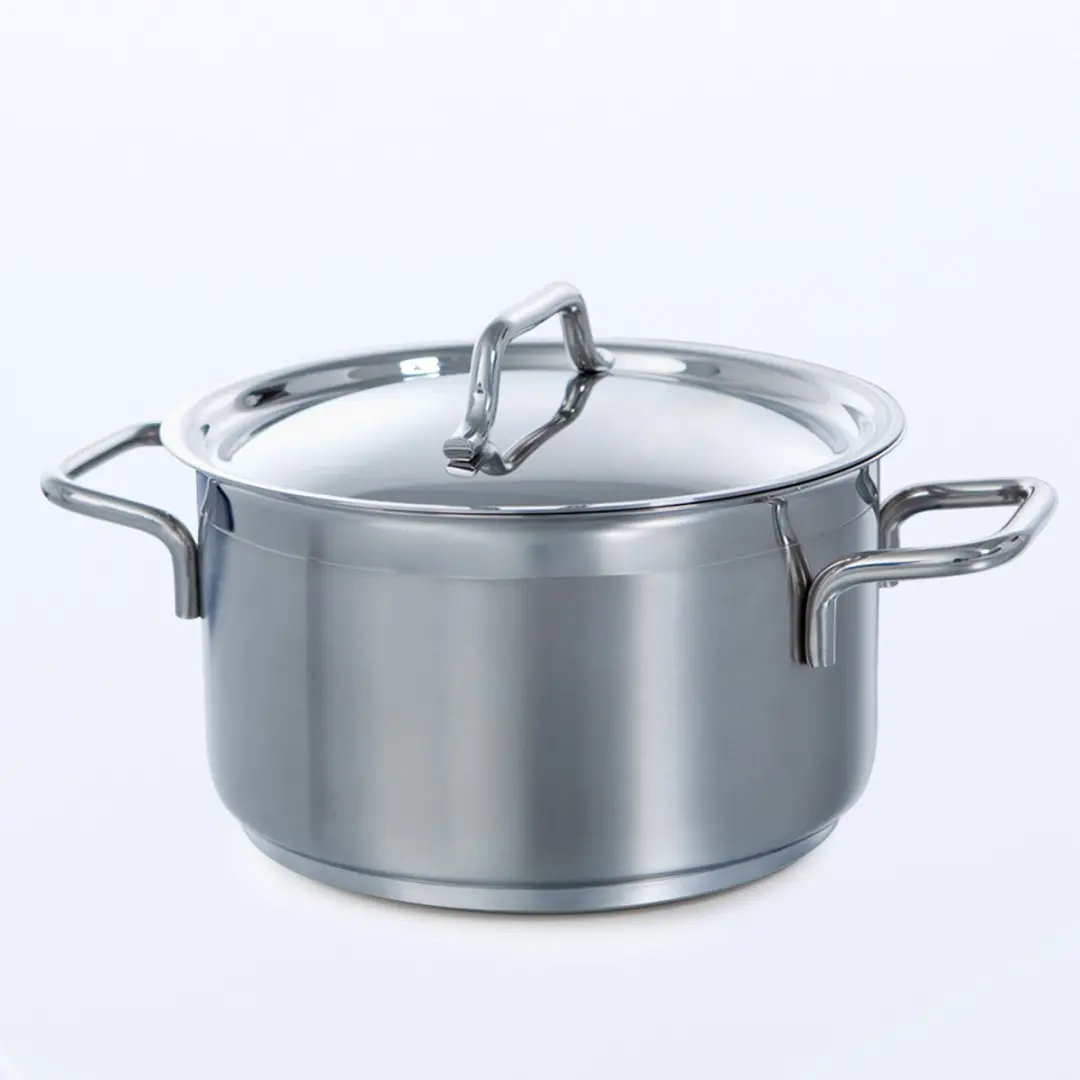 BK Gastronome Inductie Soeppan 24cm - 6L - RVS - Ovenbestendig