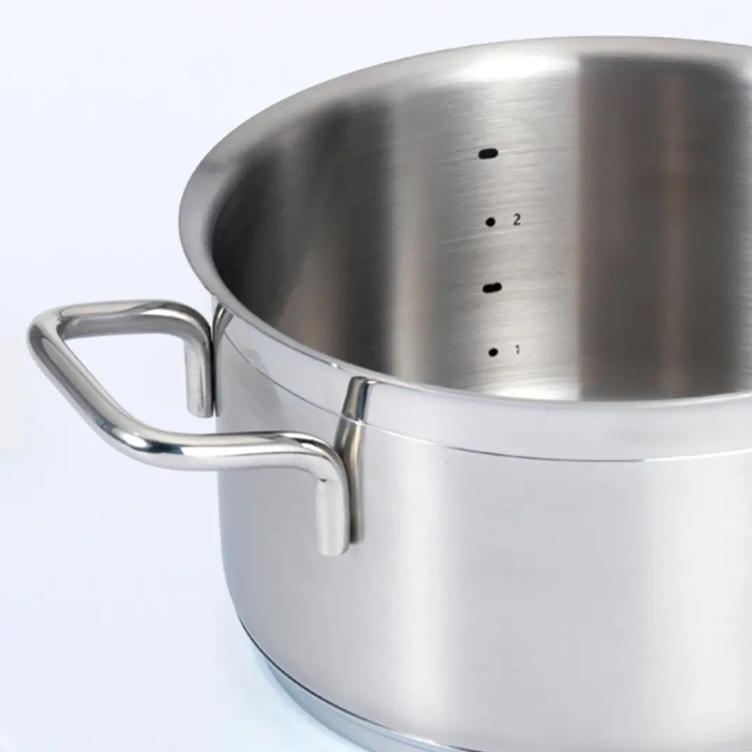 BK Gastronome Inductie Soeppan 24cm - 6L - RVS - Ovenbestendig - afbeelding 6 van 6