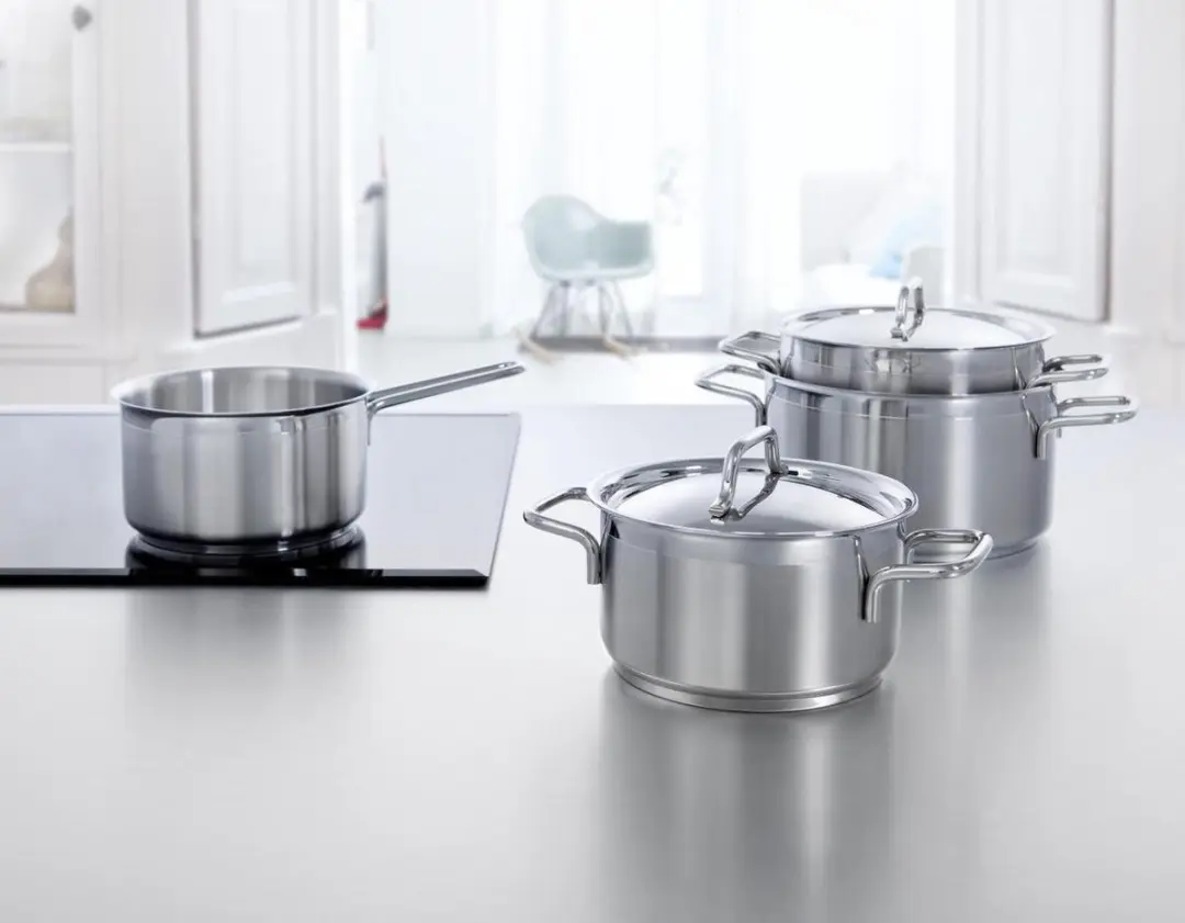 BK Gastronome Inductie Soeppan 24cm - 6L - RVS - Ovenbestendig