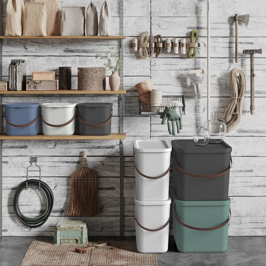 Rotho Opbergcontainer 6L - Cappuccino