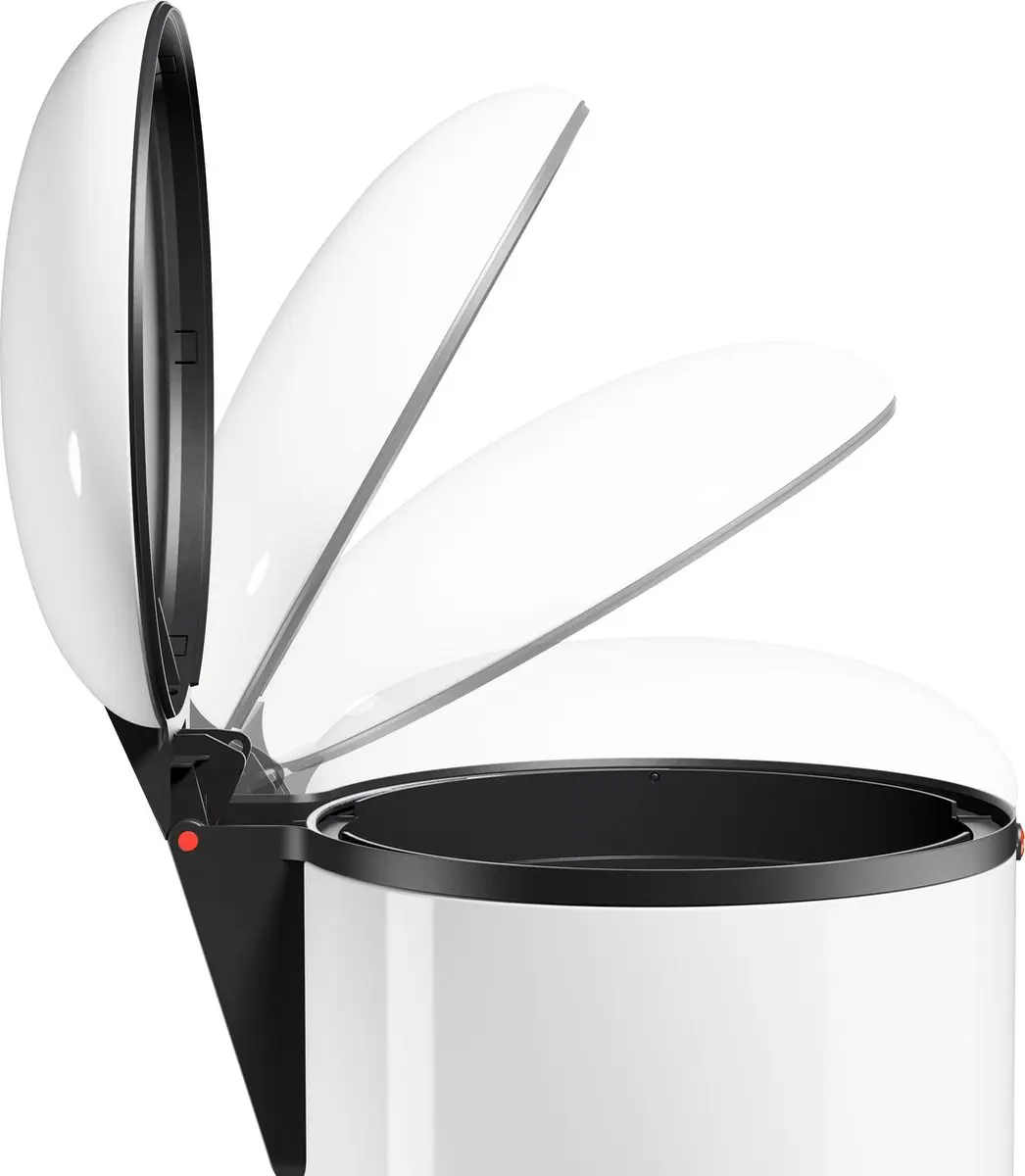 Hailo Harmony M Prullenbak 12L - Wit