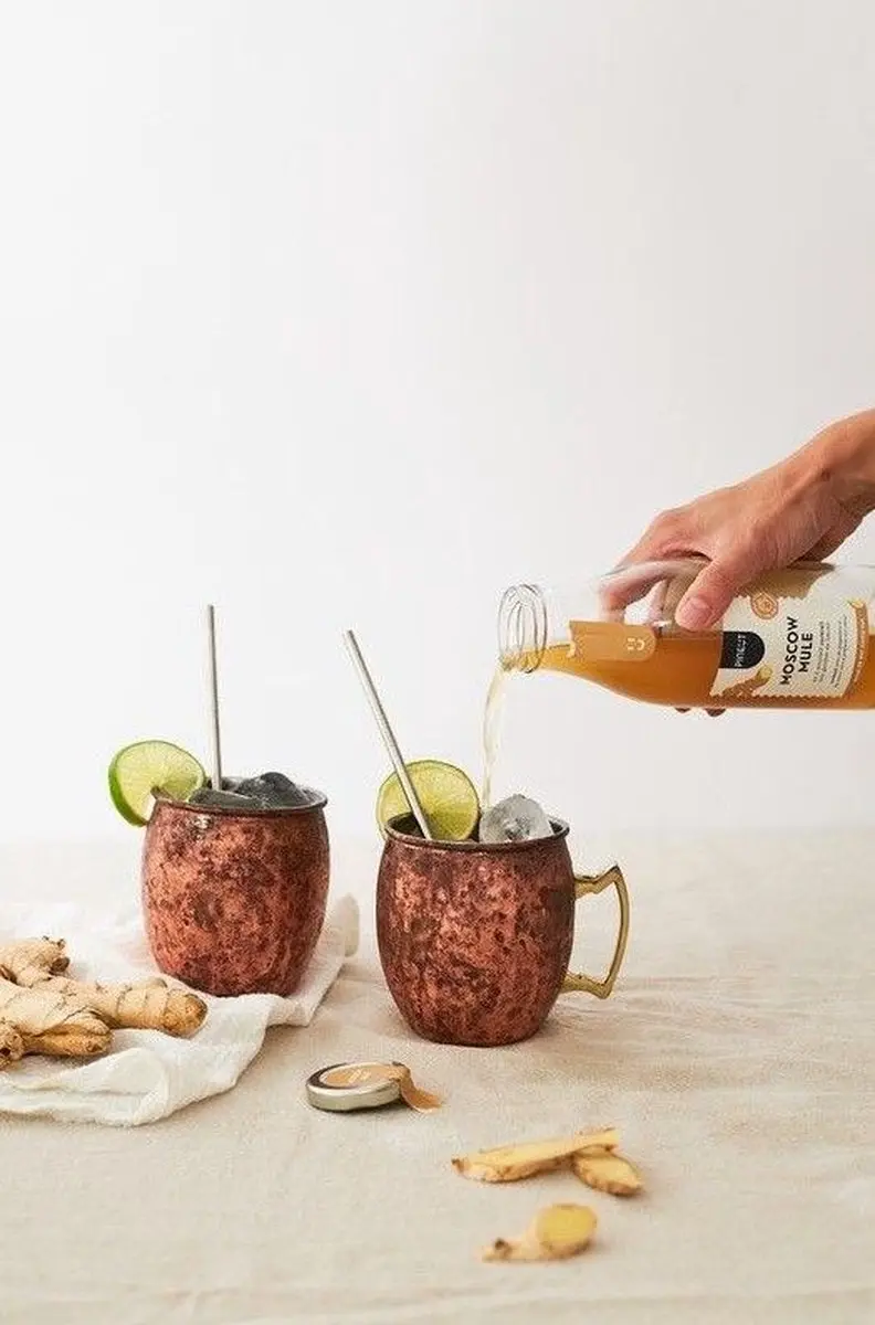 Pineut Moscow Mule Mix Cocktailkruiden Set - Gember & Limoen