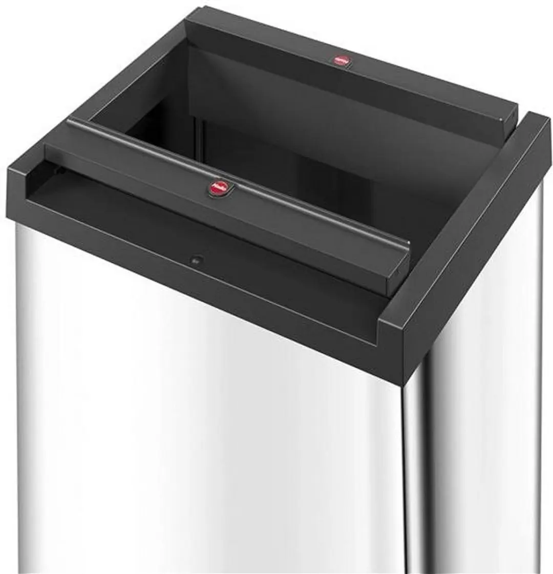 Hailo Big-Box Swing L Prullenbak 35L - Zilver