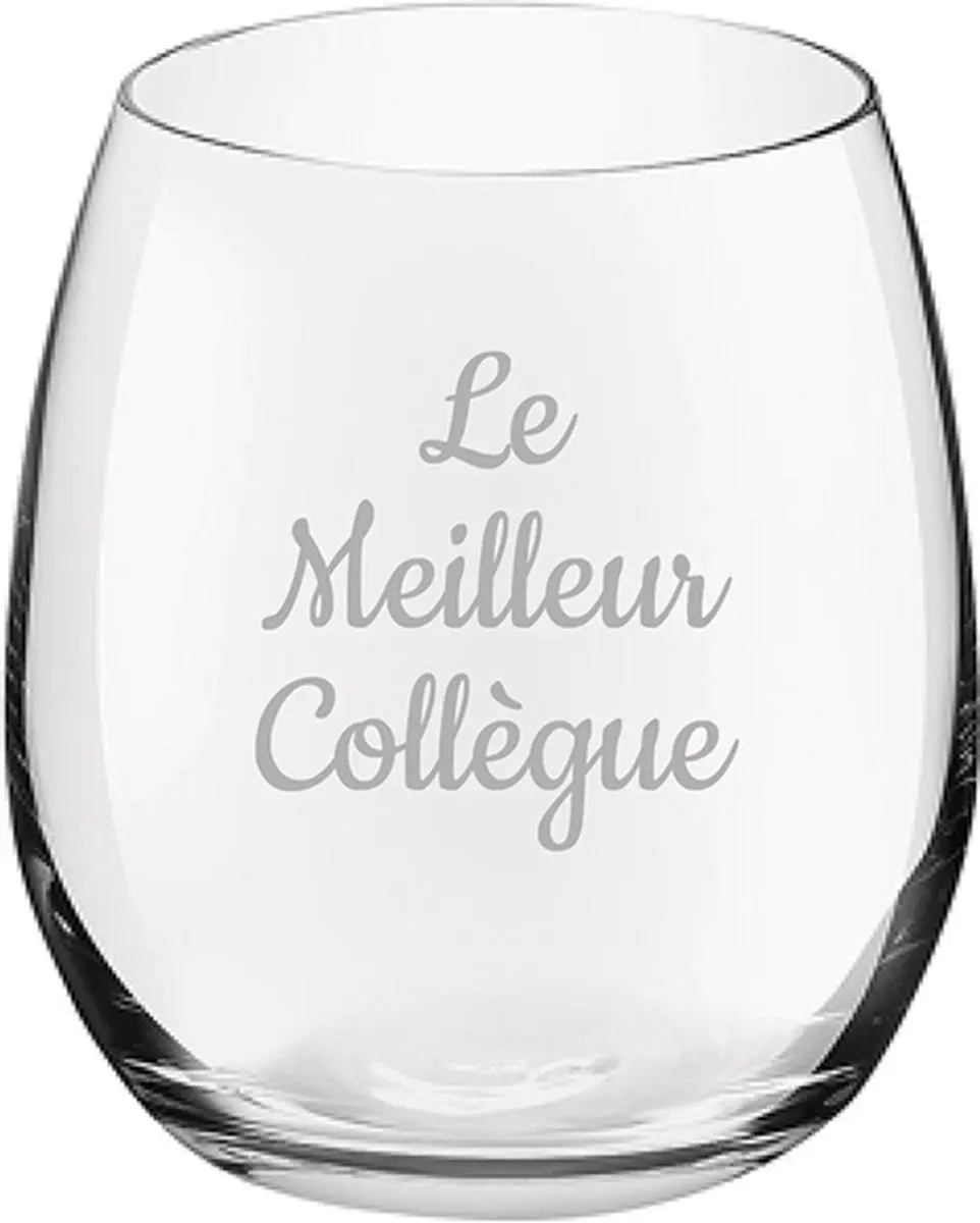 Royal Leerdam Drinkglas Le Meilleur Collègue 39cl